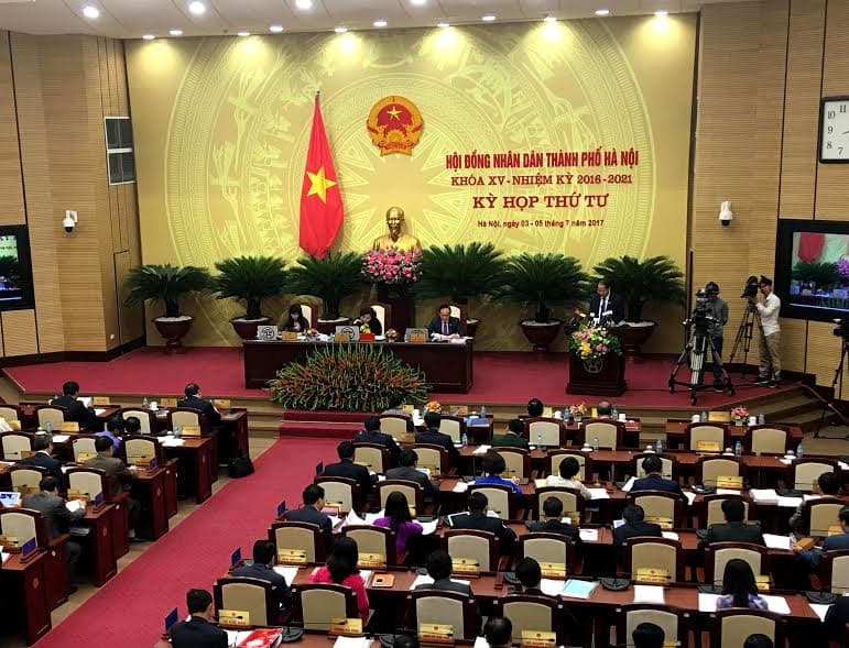 Chủ tịch Quốc hội Nguyễn Thị Kim Ngân dự khai mạc Kỳ họp thứ 4 HĐND TP Hà Nội