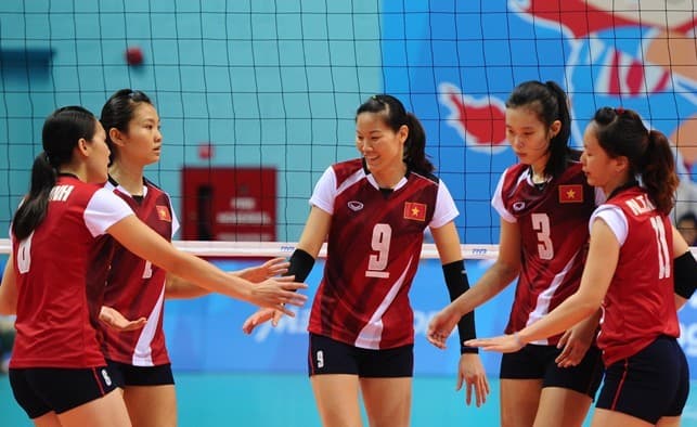 7 đội bóng tham dự Giải bóng chuyền nữ quốc tế VTV Cup năm 2017
