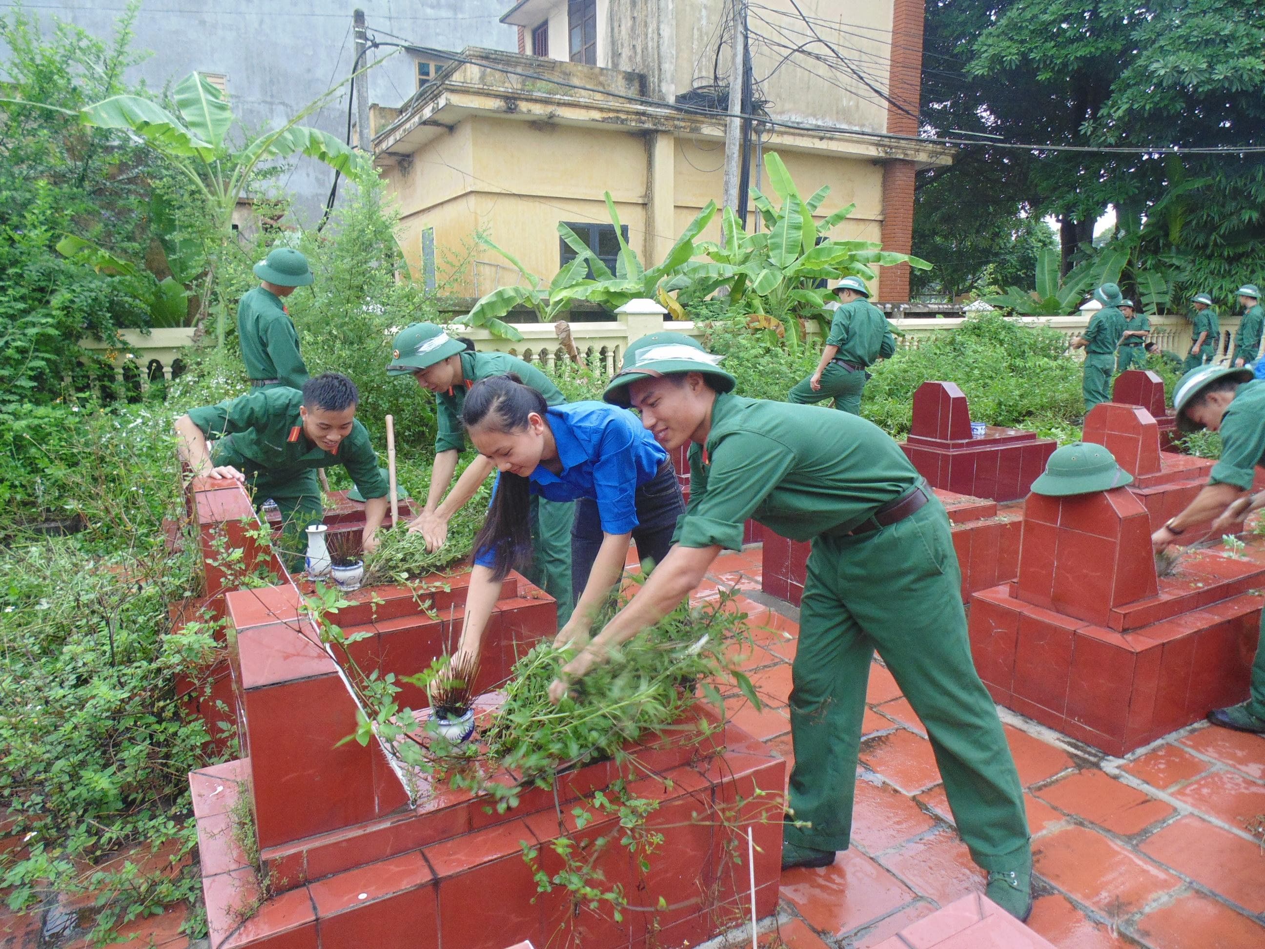 Hành quân thực hiện “đền ơn đáp nghĩa”