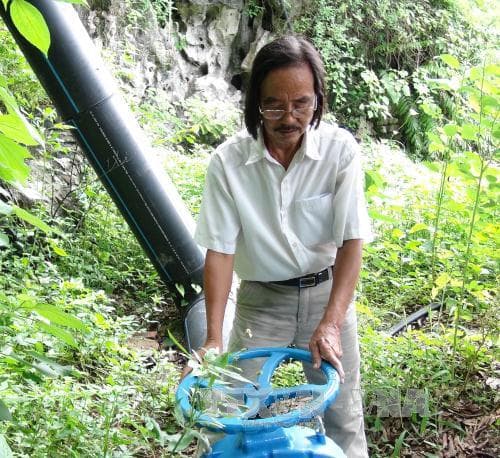 Người cựu chiến binh mang nước sạch về cho dân