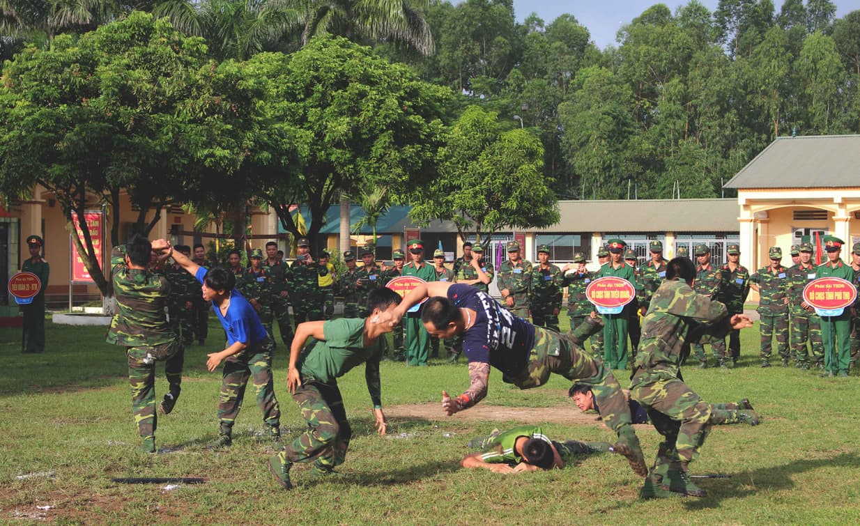 Quân khu 2 khai mạc Hội thao Trinh sát Đặc nhiệm năm 2017