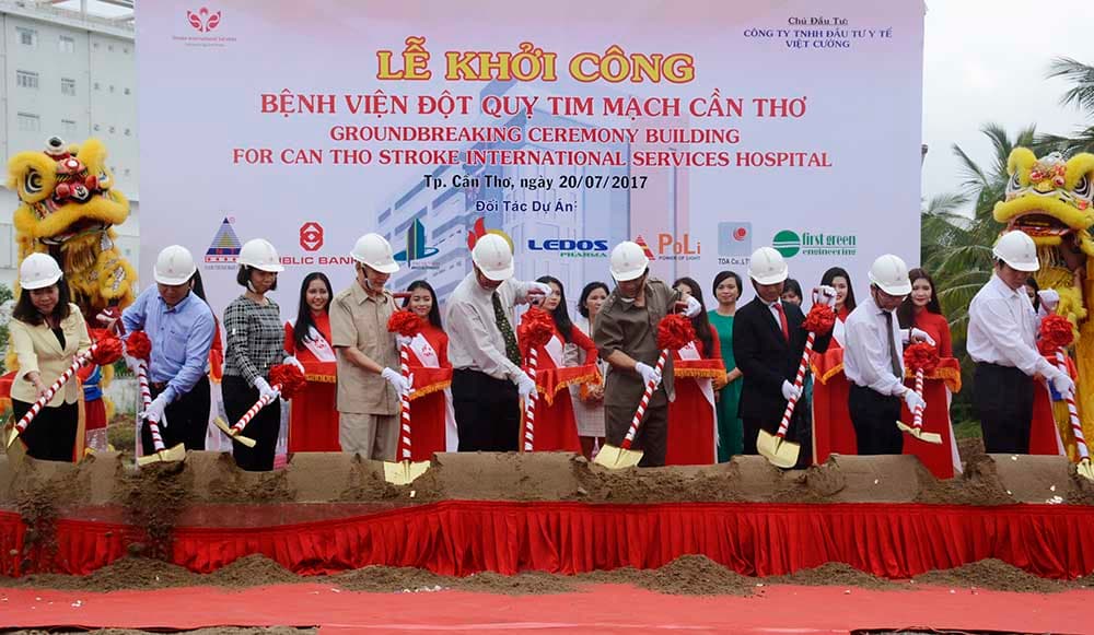 Khởi công xây dựng Bệnh viện Đột quỵ tim mạch Cần Thơ