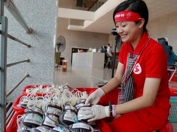 “Hiến máu là thể hiện lòng biết ơn đối với các Anh hùng-Liệt sĩ”