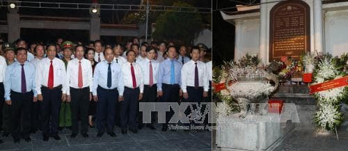 Thủ tướng Nguyễn Xuân Phúc dự Chương trình nghệ thuật “Cõi thiêng Đồng Lộc”