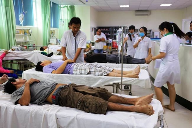 7 trường hợp phải nhập viện nghi do ngộ độc thực phẩm ở Bến Tre