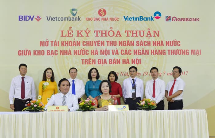 VietinBank ký kết thỏa thuận thu ngân sách nhà nước trên địa bàn Hà Nội