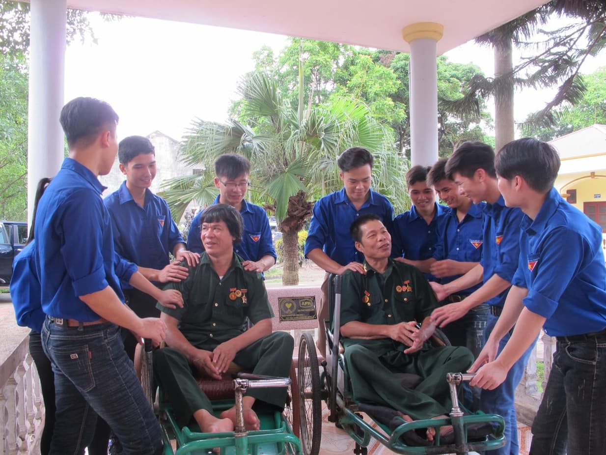 “Mùa hè xanh” ở trung tâm điều dưỡng