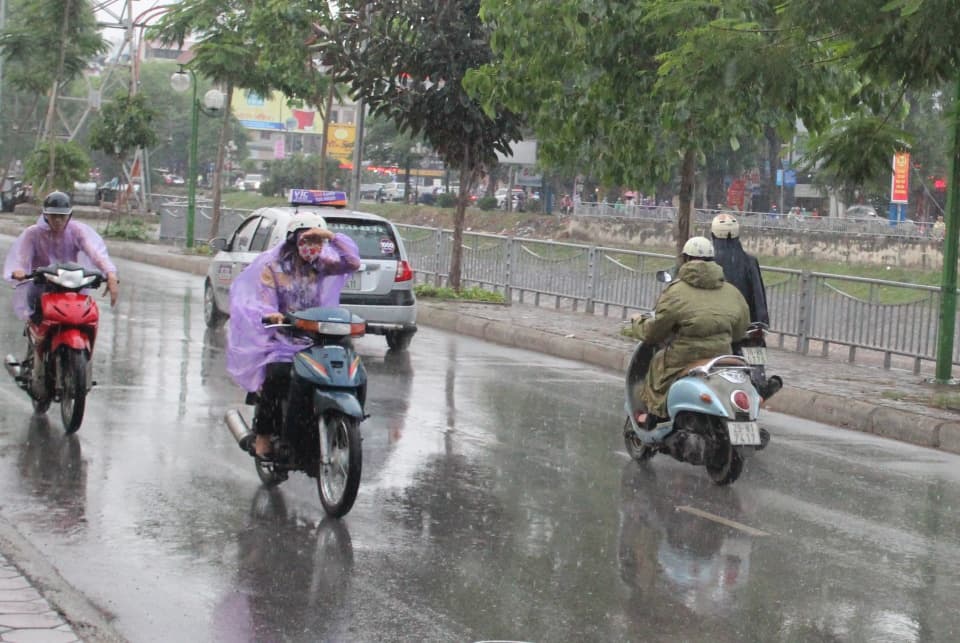 Mưa vừa, mưa to tiếp diễn tại các tỉnh từ Thanh Hoá đến Hà Tĩnh