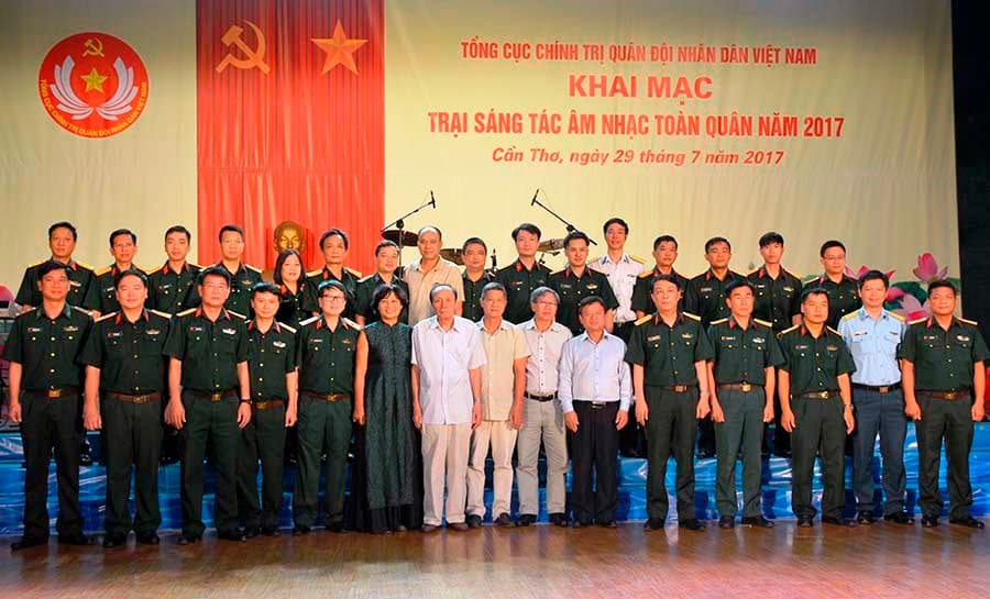 Khai mạc Trại sáng tác âm nhạc toàn quân năm 2017