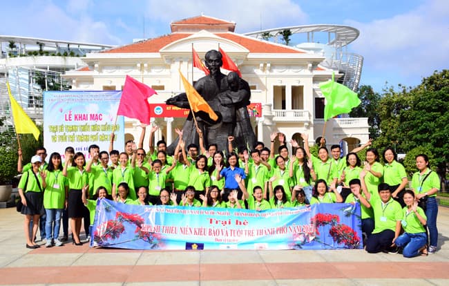 Khai mạc Trại hè thanh thiếu niên kiều bào và tuổi trẻ TP Hồ Chí Minh năm 2017