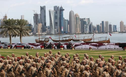 Thổ Nhĩ Kỳ, Qatar tiến hành tập trận chung