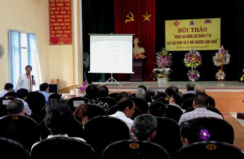 Tìm giải pháp bảo vệ môi trường tại các làng nghề