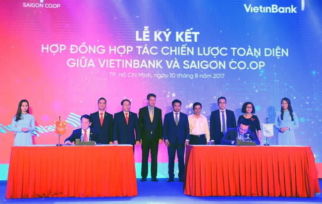 VietinBank  và Saigon Co.op ký kết hợp tác chiến lược toàn diện