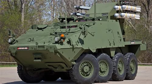 Mỹ giới thiệu phiên bản mới của xe bọc thép Stryker