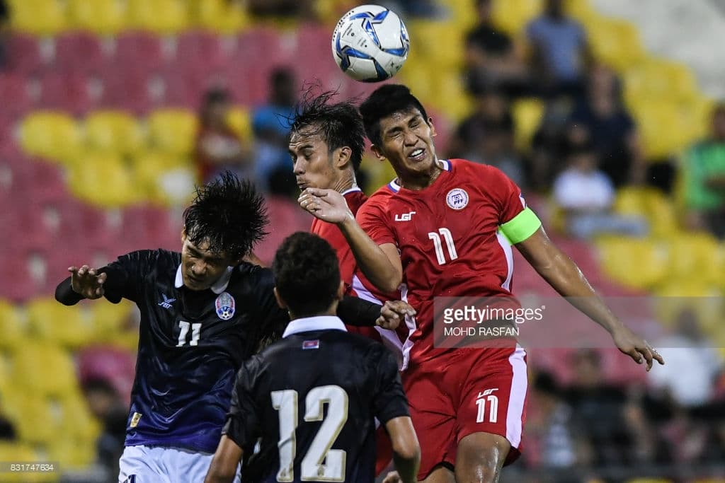 U22 Philippines đánh bại U22 Campuchia với tỷ số 2-0