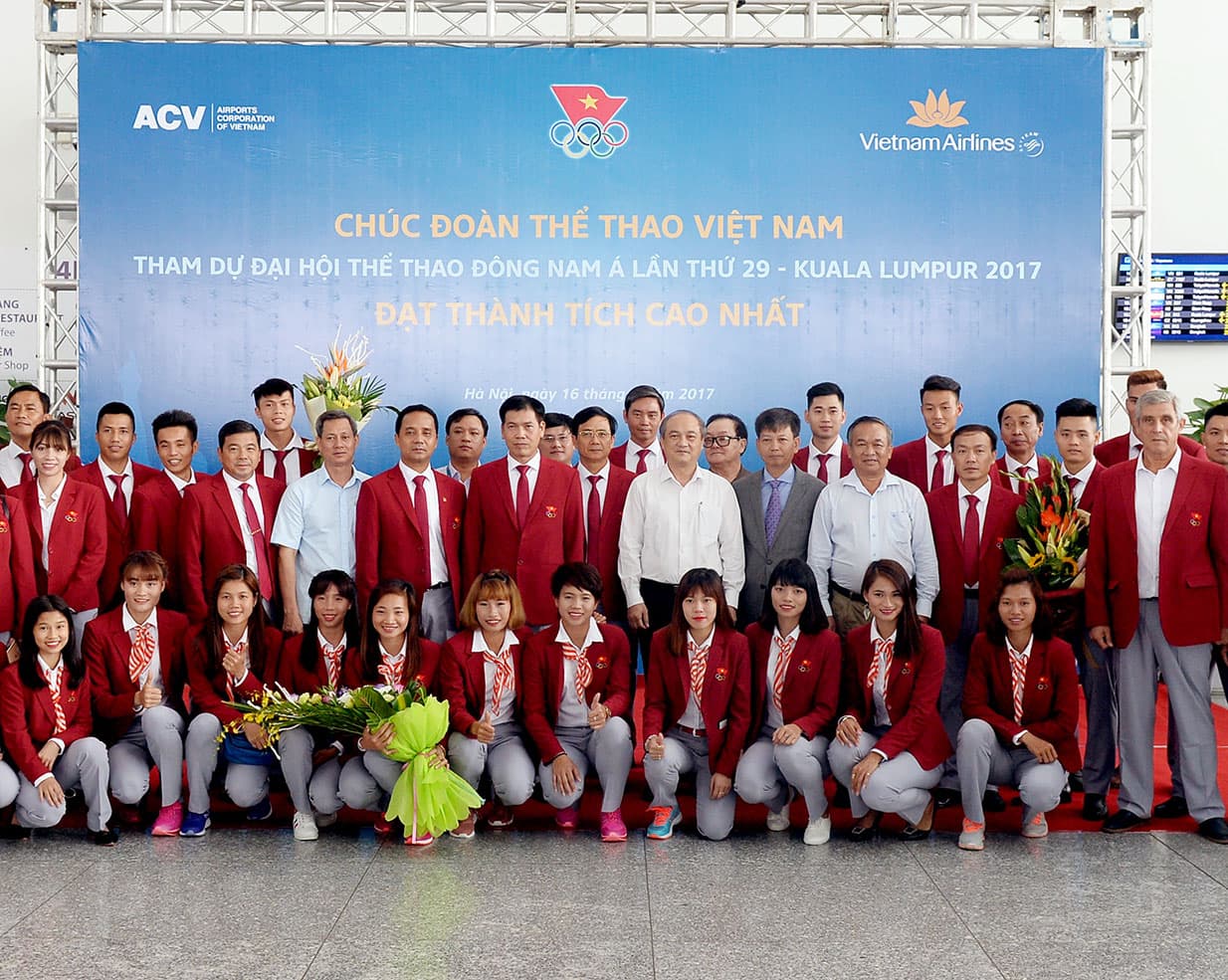 Vietnam Airlines tiếp tục đồng hành cùng Đoàn thể thao Việt Nam tham dự SEA Games 29