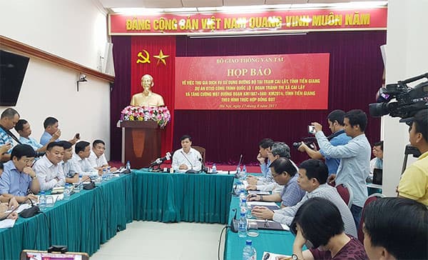 Bộ Giao thông Vận tải giảm giá trạm thu phí Cai Lậy