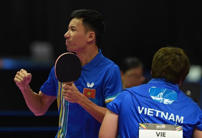 Bóng bàn SEA Games 29: Quang Linh và Mỹ Trang giành HCĐ