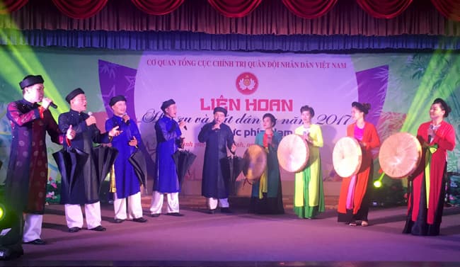 Liên hoan hát ru và hát dân ca Cơ quan Tổng cục Chính trị phía Nam