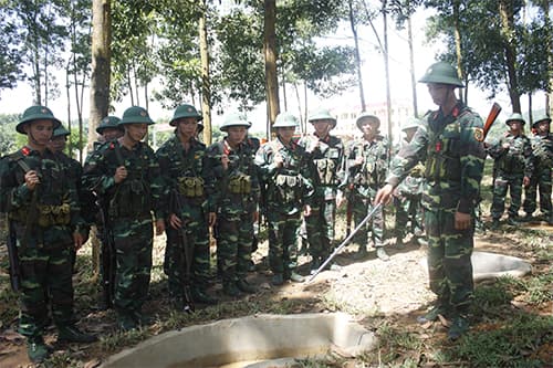 Khi quân dự bị cùng “vượt nắng, thắng mưa”