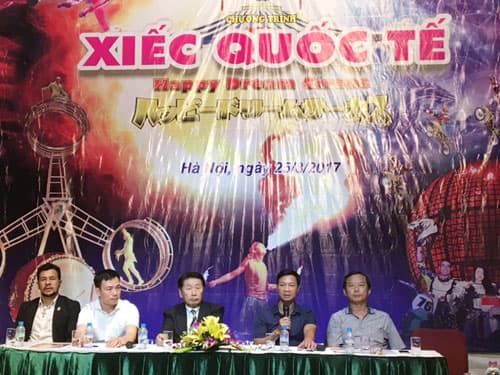 Trình diễn xiếc quốc tế tại Việt Nam