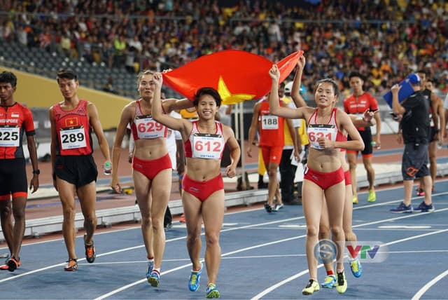 Điền kinh Việt Nam giành HCV thứ 17 tại SEA Games 29