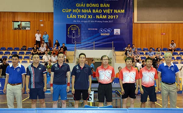 Bế mạc Giải Bóng bàn Cup Hội Nhà báo Việt Nam lần thứ XI - năm 2017