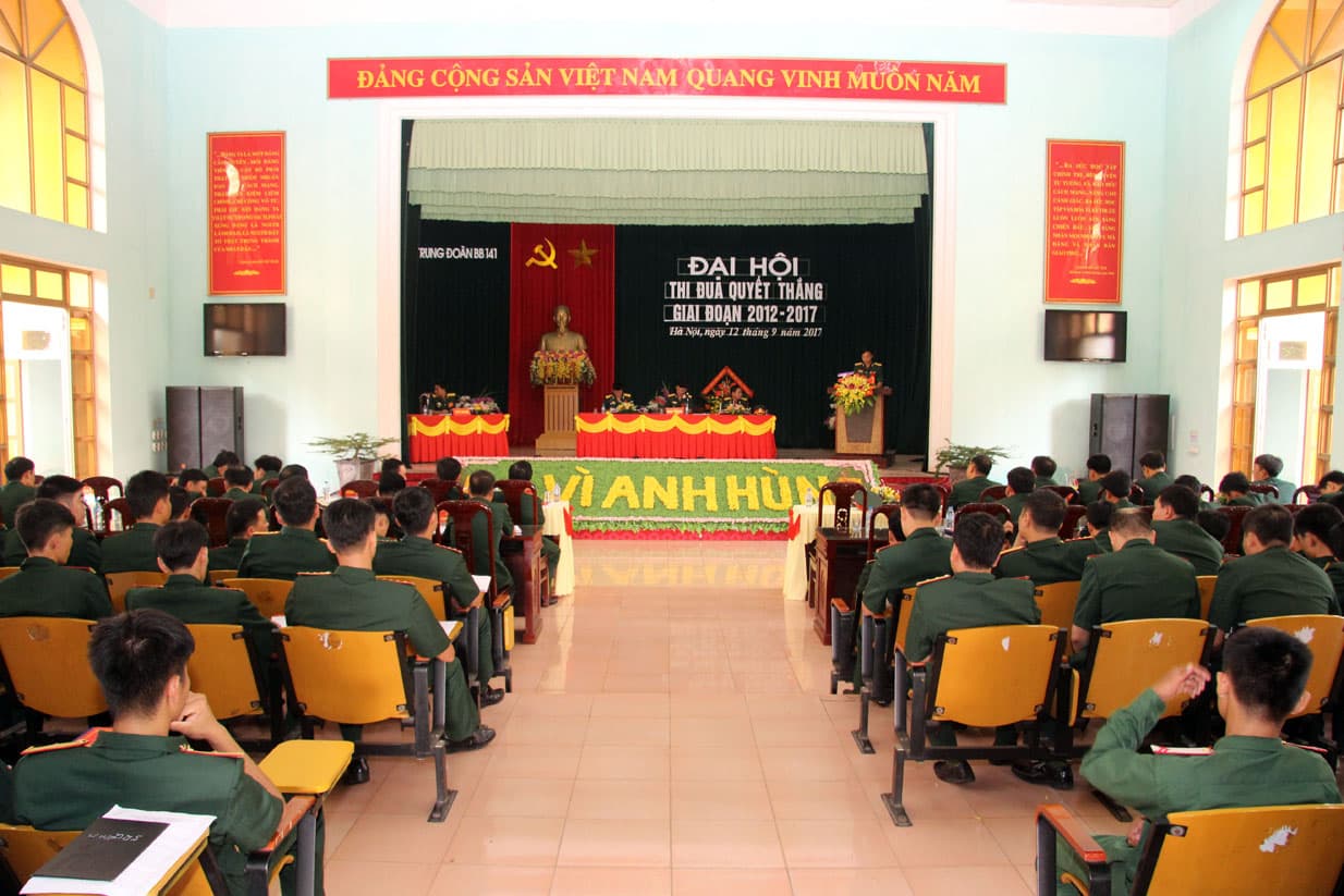 Trung đoàn 141 tổ chức Đại hội Thi đua Quyết thắng