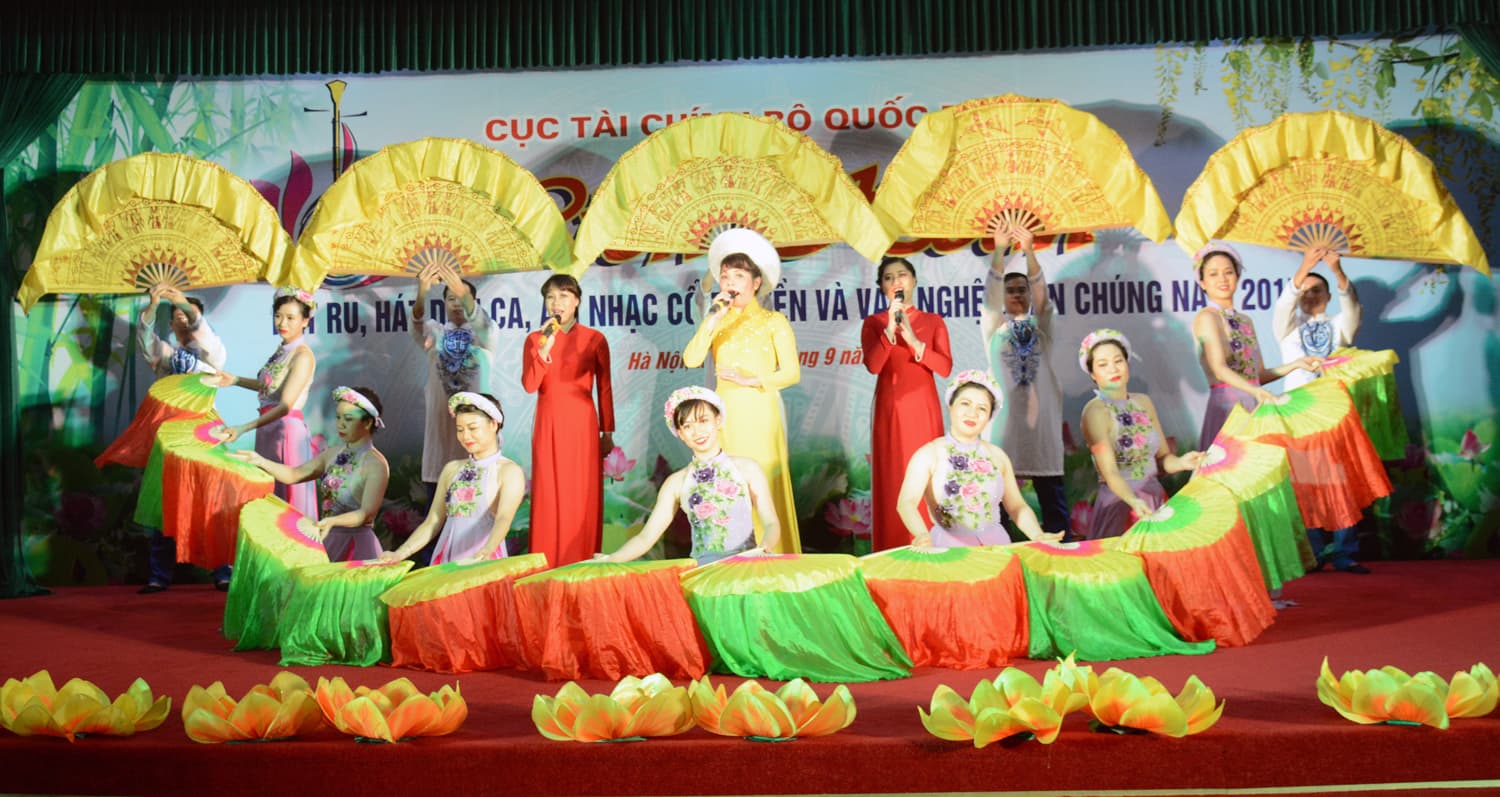 Cục Tài chính tổ chức Liên hoan hát ru, hát dân ca