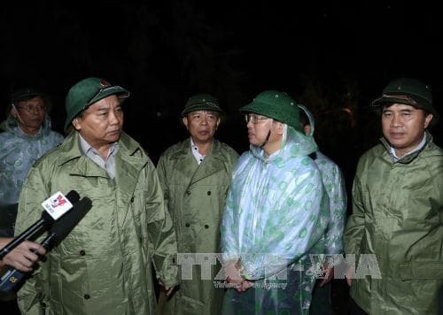 Tập trung cao độ ứng phó hoàn lưu sau bão và khắc phục hậu quả bão số 10