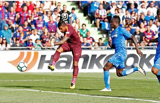 Vòng 4 La Liga: Barca thắng nhọc Getafe