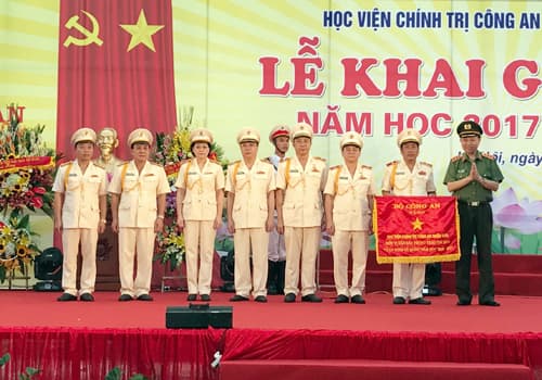 Học viện Chính trị Công an nhân dân khai giảng năm học 2017-2018