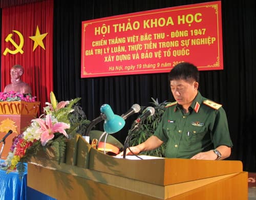 Hội thảo khoa học về Chiến thắng Việt Bắc Thu - Đông 1947