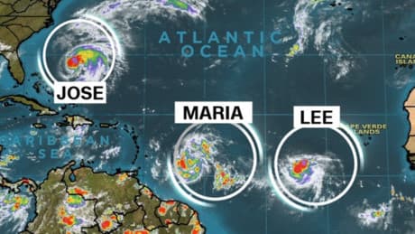 Bão Maria mạnh lên thành bão cấp 5, tiến sâu vào Caribê