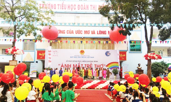 Phát động thực hiện chương trình "Ánh mắt trẻ thơ"