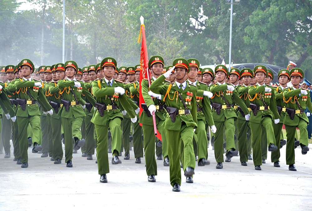 Xây dựng lực lượng Công an nhân dân trong sạch, vững mạnh