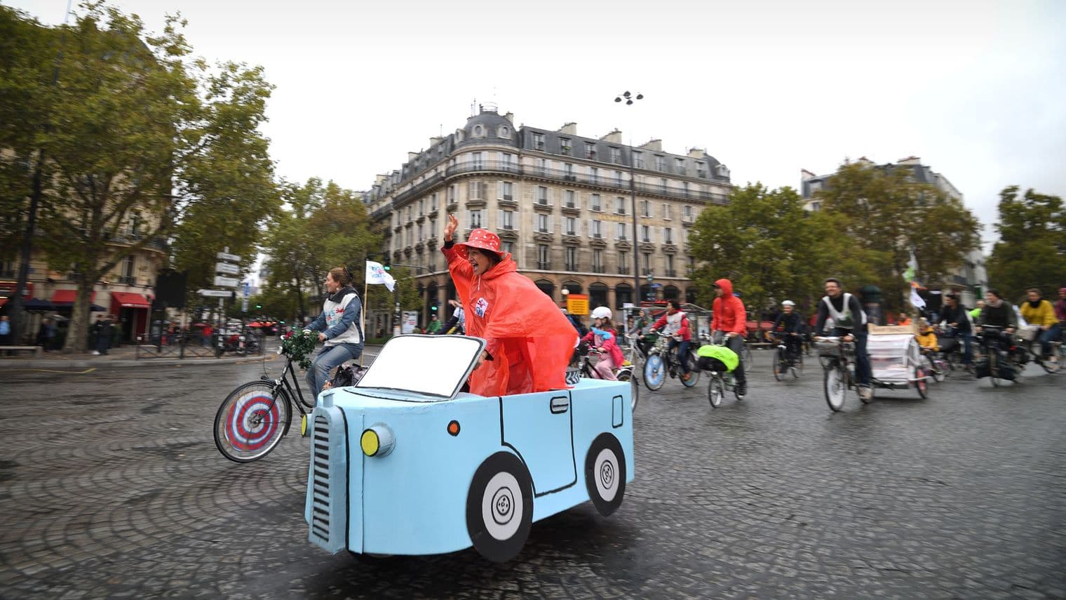 “Ngày không xe hơi” ở Paris đã giảm 25% mức độ ô nhiễm không khí