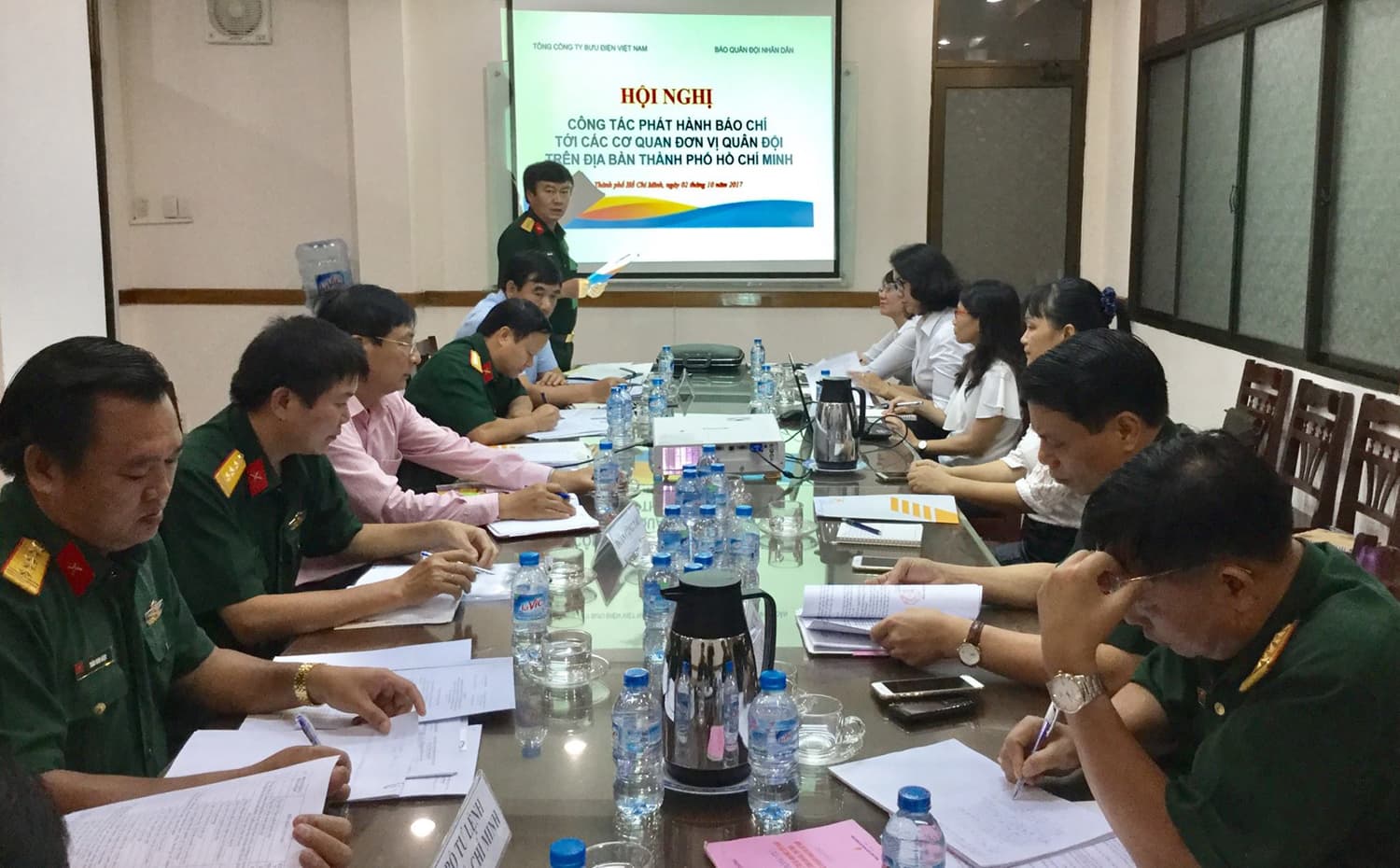 Nhiều đơn vị Ban CHQS xã, phường, thị trấn tại TP Hồ Chí Minh chưa có Báo Quân đội nhân dân
