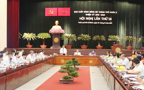 TP Hồ Chí Minh: Phấn đấu quý 4 năm 2017 tăng trưởng GRDP đạt 9,5%