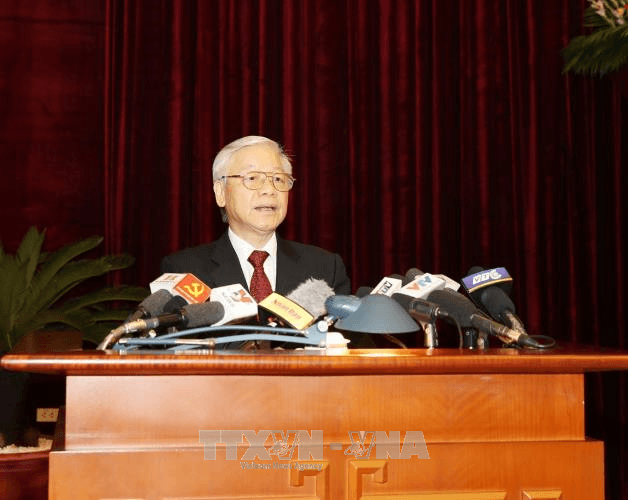 Phát biểu của Tổng Bí thư Nguyễn Phú Trọng khai mạc Hội nghị Trung ương 6 khóa XII