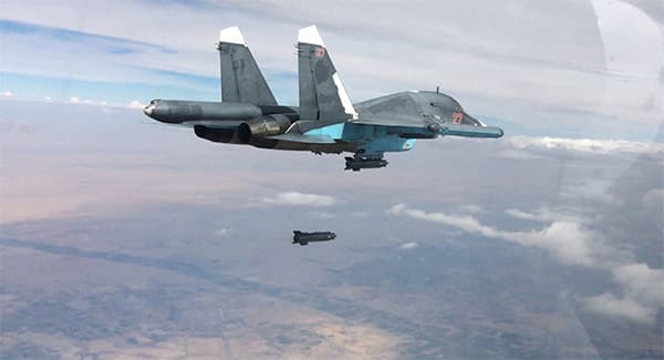 Không quân Nga tiêu diệt 80 phần tử khủng bố tại Syria