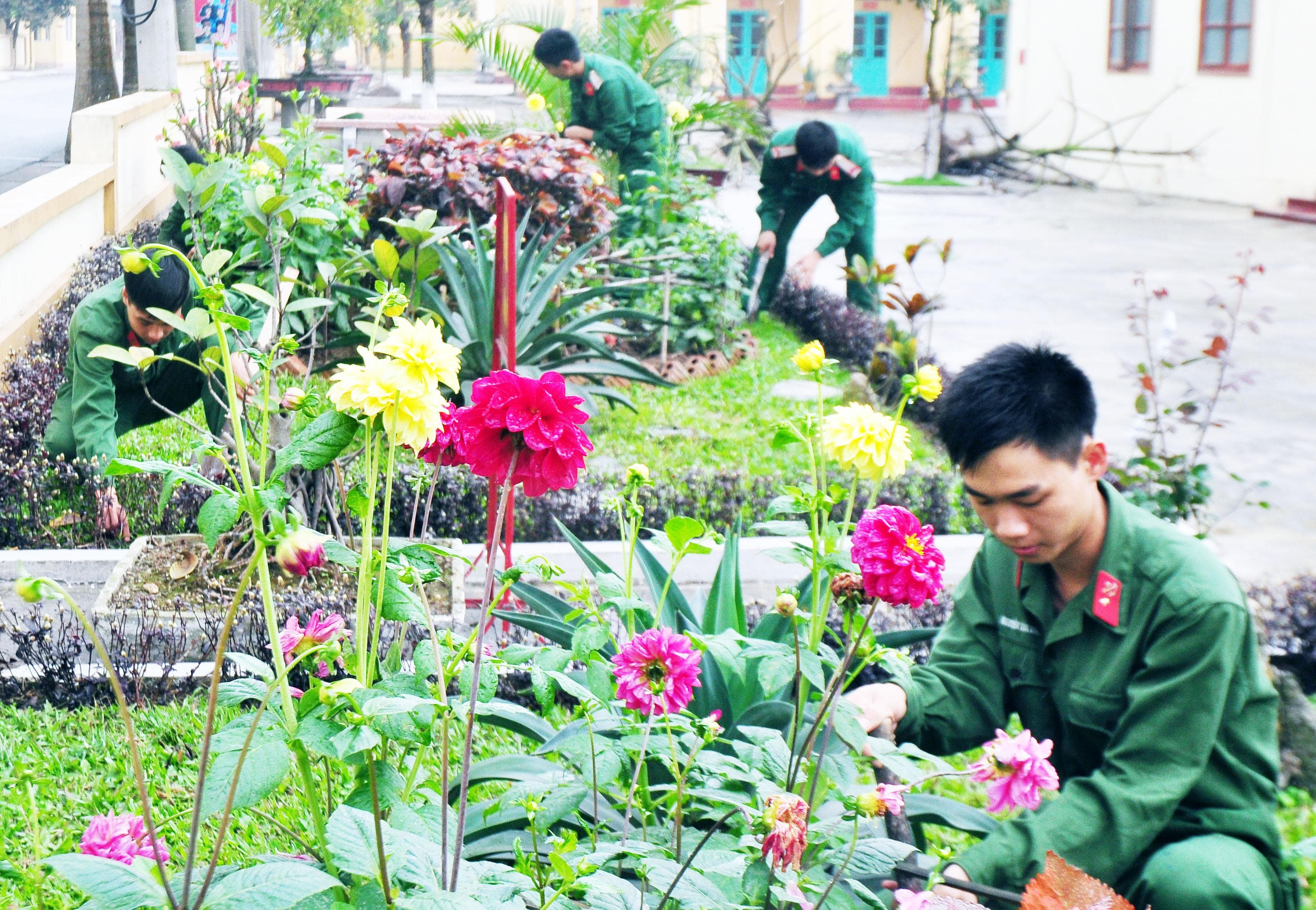Thi đua-nét văn hóa ở Lữ đoàn Công binh vượt sông