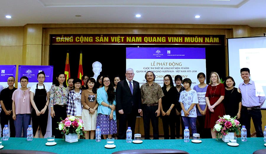 Phát động Cuộc thi Thiết kế Logo nhân kỷ niệm 45 năm quan hệ ngoại giao Australia và Việt Nam
