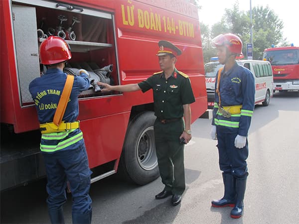 Hiện đại, chuyên nghiệp trong phòng cháy, chữa cháy