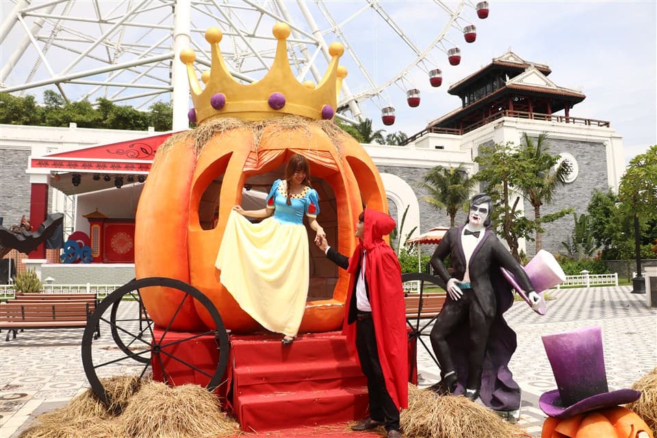Khám phá  “Vương quốc bí ngô” Sun World Danang Wonders độc đáo