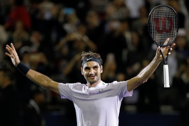 Vượt qua Nadal, Federer vô địch Giải Quần vợt Thượng Hải Masters 2017