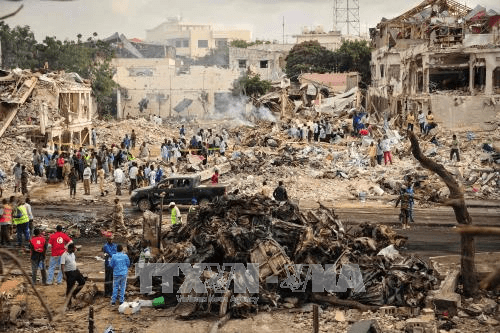 Somalia: Gần 440 người thương vong trong vụ đánh bom kép