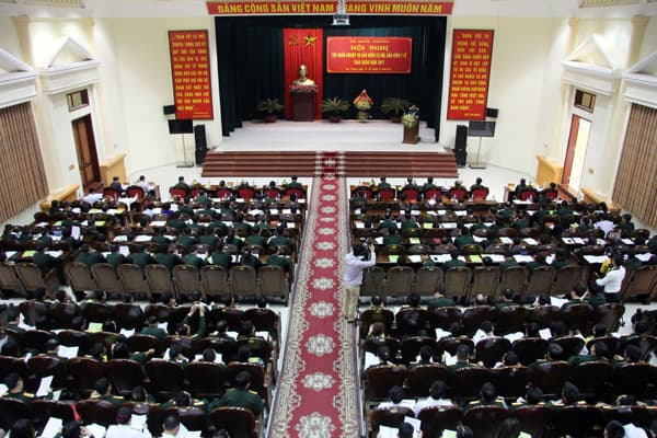Tập huấn nghiệp vụ bảo hiểm xã hội, bảo hiểm y tế toàn quân năm 2017