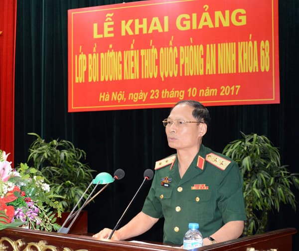 Học viện Quốc phòng: Khai giảng lớp bồi dưỡng thức quốc phòng, an ninh khóa 68