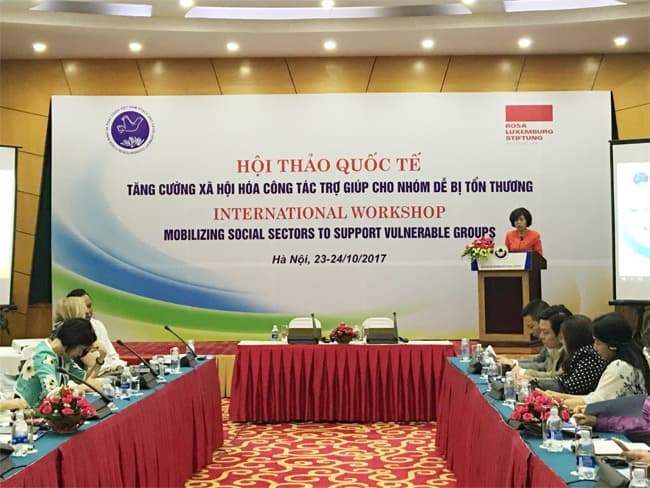 Tăng cường xã hội hóa công tác trợ giúp nhóm dễ bị tổn thương